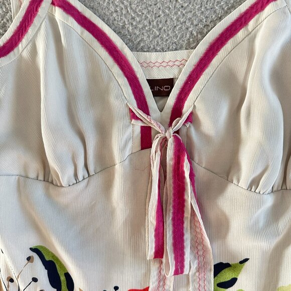 Bandolino Babydoll Tank Cami Top‎ Side Zip Lined - Picture 12 of 16